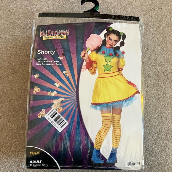 Spirit Halloween Killer Klowns from Outer Space Shorty Costume - Picture 2 of 8